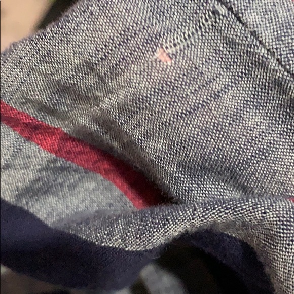 Old navy boyfriend plaid button down - Picture 6 of 6